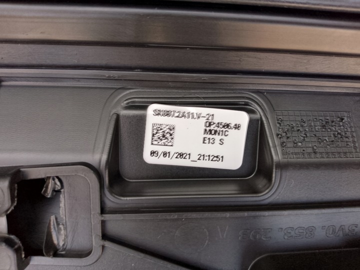 фото №8, Skoda superb iii 3 2015- планка дверь левая левый перед 3v0854939 ÷