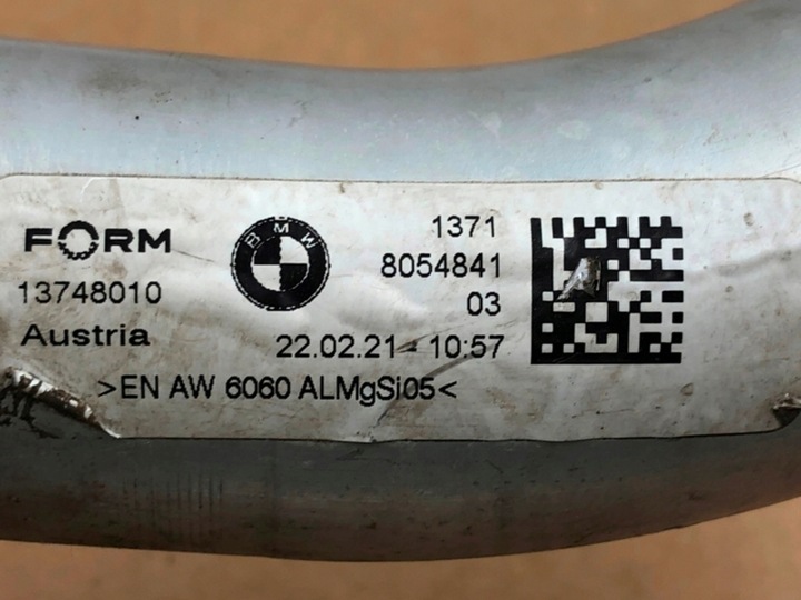 фото №8, Шланг труба впускна повітря шланг всмоктуючий канал 8054841 bmw x3 x4 m2 m3 m4