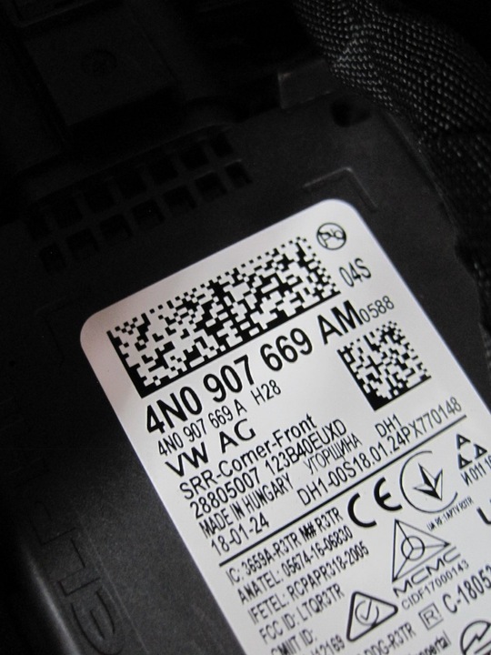 фото №13, Бампер vw touareg 760 рестайлінг 24r камера 6 pdc led перед переднє