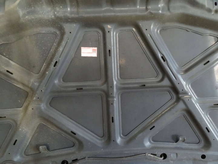 фото №8, Nissan almera n16 2003 крышка двигателя капот перед передняя ky5g
