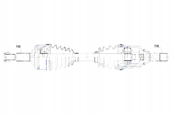 фото №11, Полуось приводная renault captur 1.5dci 13- левая nty