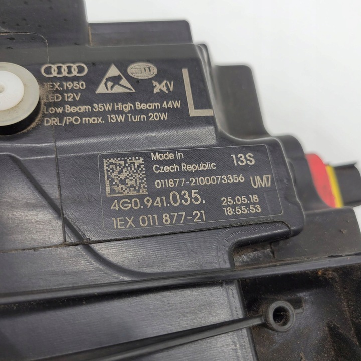 фото №8, Audi a6 c7 рестайлинг лампа левая matrix 4g0941035