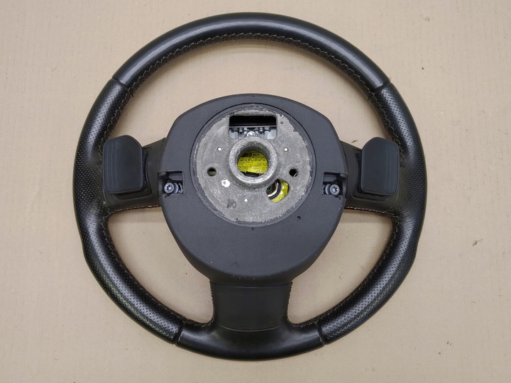 фото №12, Руль + подушка безопасности кожаный лепестки s-line sline audi a3 8p годы 03-08