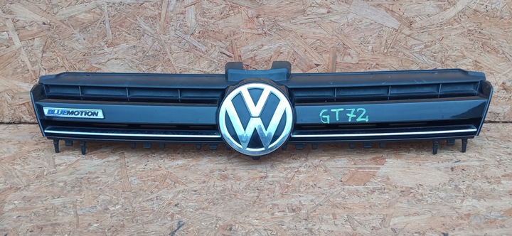 фото №1, Volkswagen golf vii 12- решётка решётка радиатора бампера перед bluemotion 5g0853651r