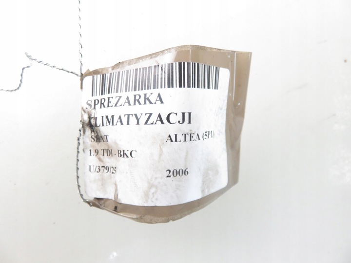 фото №7, Компрессор кондиционера seat altea 1.9 tdi 1k0820803q