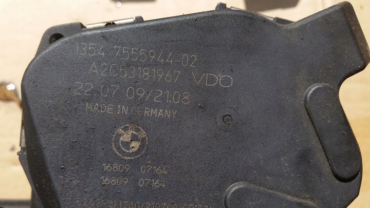 фото №8, Колектор всмоктуючий дросельна заслінка bmw 5 x5 f01 f07 f10