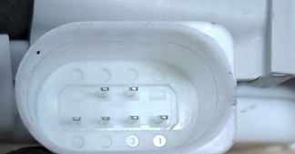 фото №3, Audi a4 b9 q5 fy замок двері лівий перед 6 pin 8x1837015c