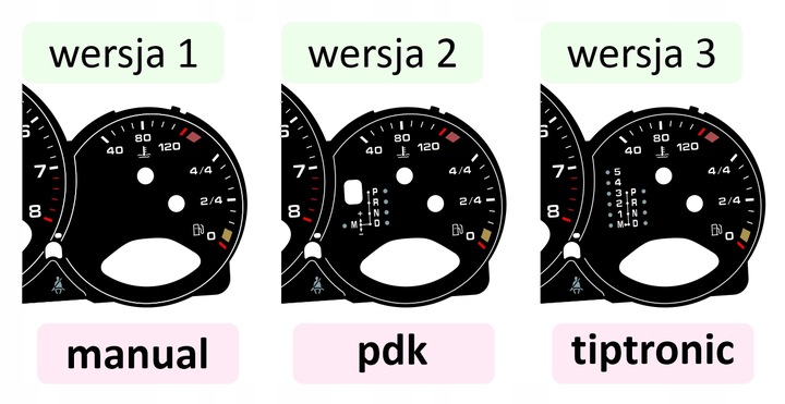 фото №6, Porsche 911 997 диски спідометра прилади mph km cstm