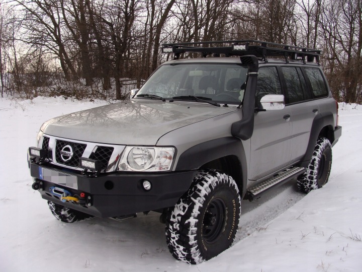 фото №6, Бампер сталевий передній перед nissan patrol gu4