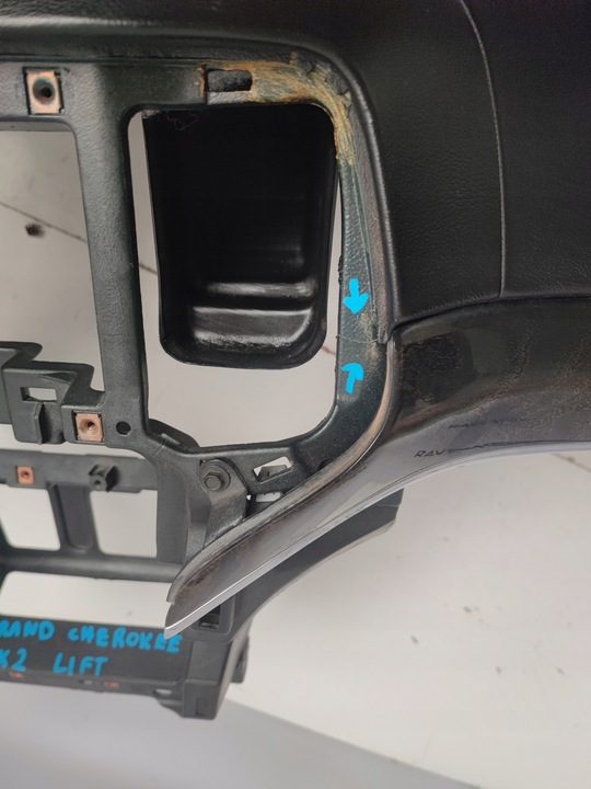 фото №16, Панель консоль подушка безпеки подушка датчик jeep grand cherokee iv wk2 рестайлінг