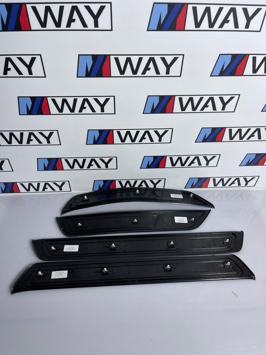 фото №14, Bmw f10 active гібрид 5 планки порогові накладки комплект перед зад