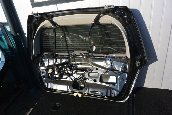 фото №12, Крышка багажника mercedes gl w164 c040 цвет чёрная