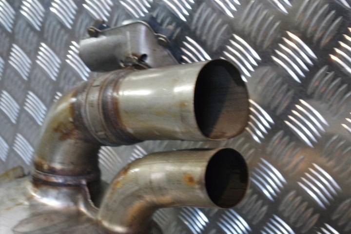 фото №8, Комплектный выхлоп глушитель труба mercedes sl amg r232 a2324904101