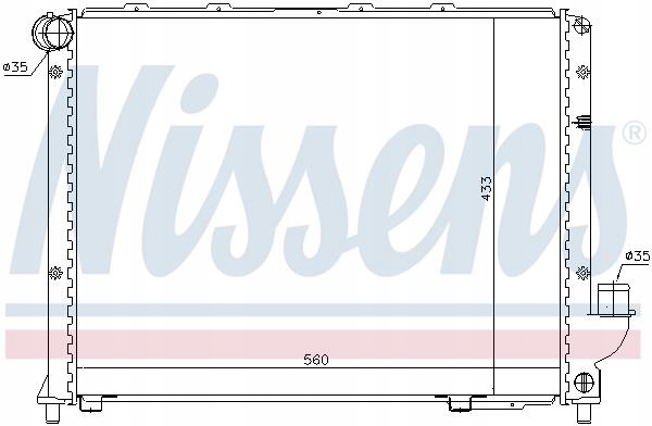 фото №14, Nissens радіаторів двигуна 62327