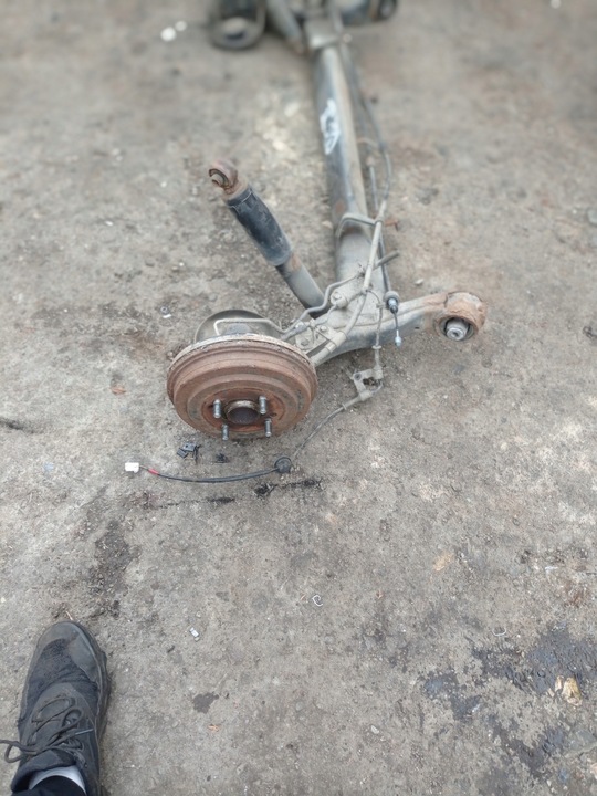 фото №5, Балка вісь зад hyundai i20 08- барабани