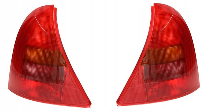 фото №1, 2x лампа сплав задняя левая правая renault clio ii 1998-2001 красная