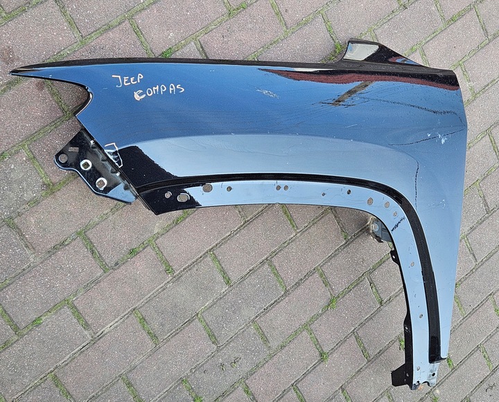 фото №7, Jepp compass 16-20 бампер спойлер хром 52157954