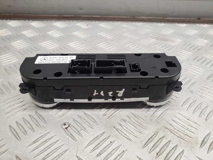 фото №6, Mercedes-benz sl r231 a2319008100 управление i элементы электрические