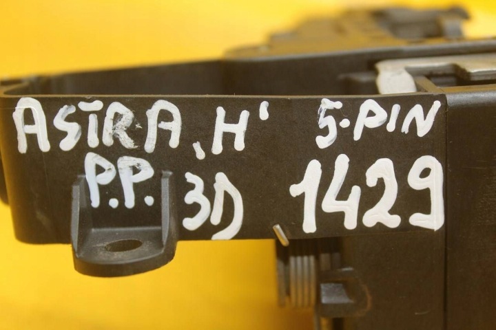 фото №14, Замок двері праві перед 5 pin opel astra h 3d 13128112