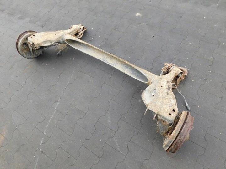фото №5, Fiat grande punto 1.3jtd балка вісь підвіски зад