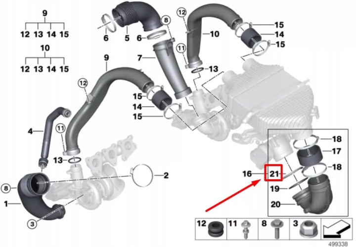 фото №14, Кольцо зажимной двигателя bmw 2 купе f87 7848445 11617848445