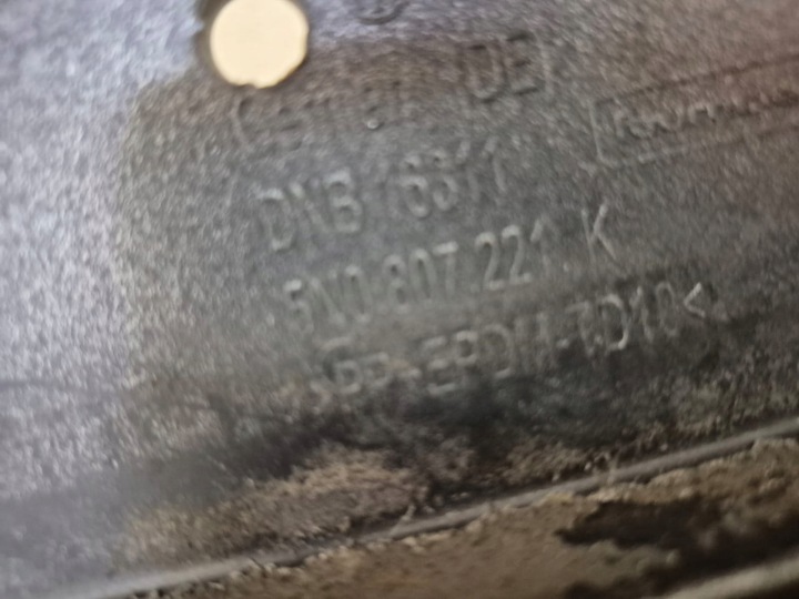 фото №11, Vw tiguan i рестайлинг 5n0 11- бампер перед передний решётка spr 6xpdc n0807221k