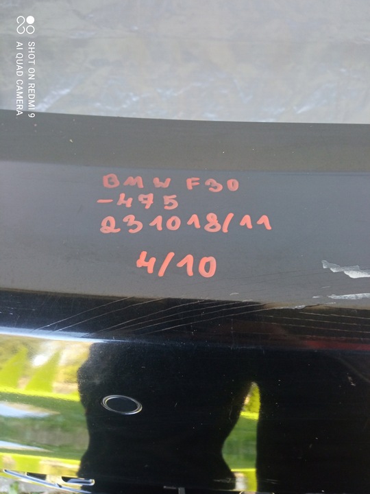 фото №11, Бампер зад bmw f30 475 чорний sapphire