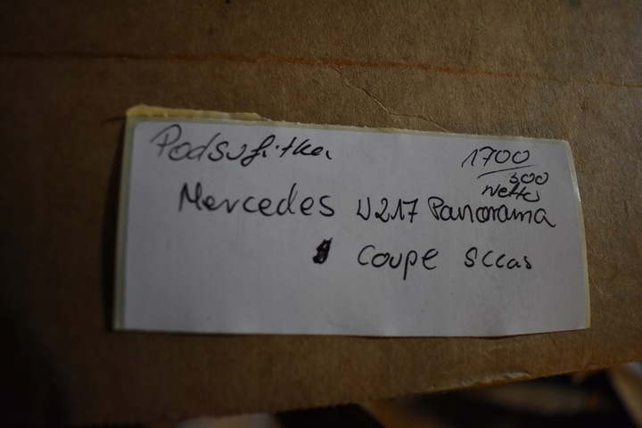 фото №6, Стеля стійки панорама mercedes s-klasa w217 купе 1