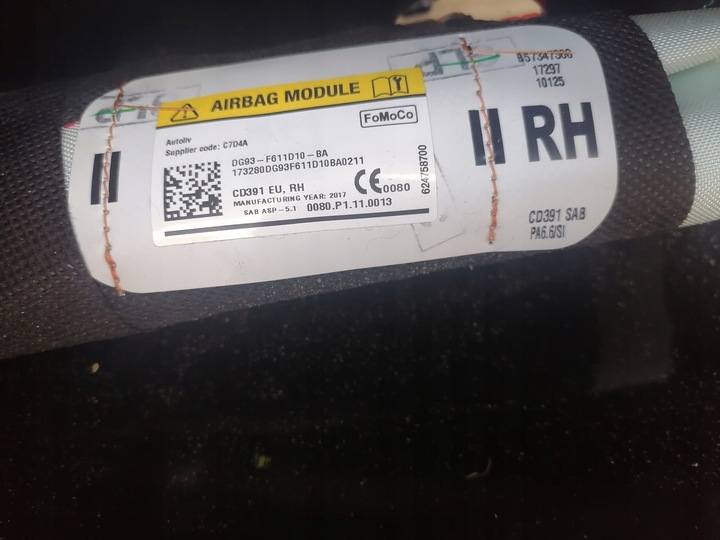 фото №3, Подушка правого сидіння ford mondeo mk5