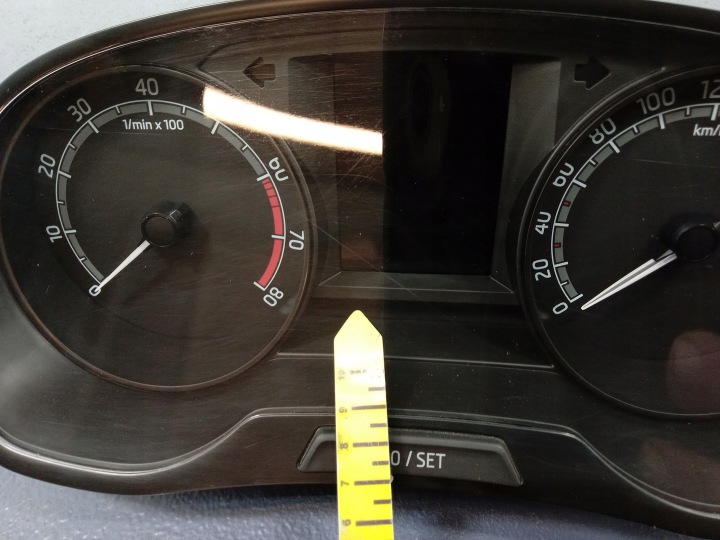 фото №7, Fabia iii 1.0 mpi панель приладів eu 6v0920700d