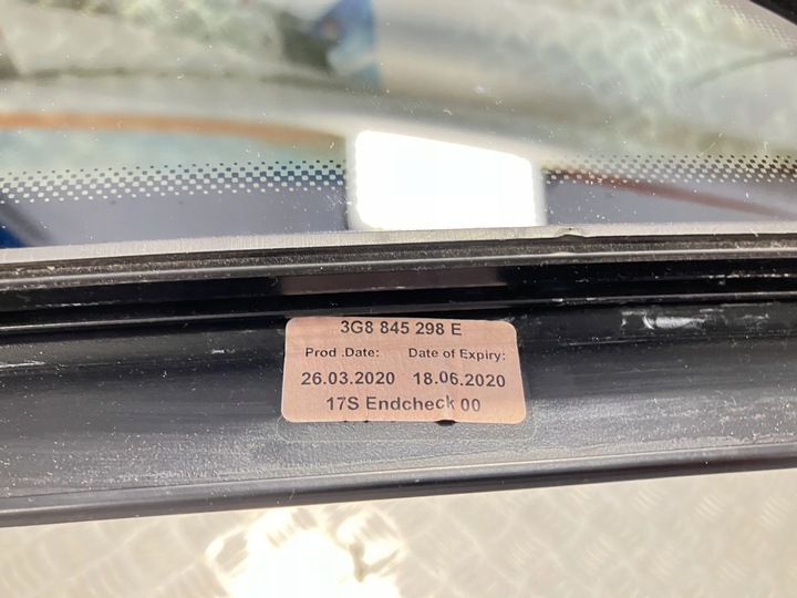 фото №1, Стекло кузовная правая vw arteon 2019 r