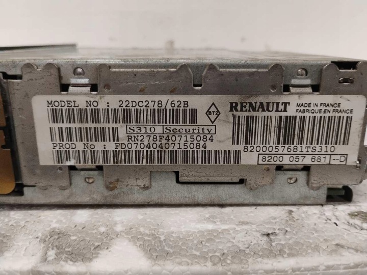 фото №5, Радіо cd renault laguna 8200057681