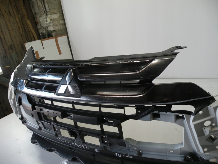 фото №7, Mitsubishi outlander iii 15- рестайлинг бампер переднее
