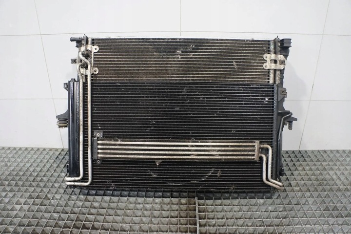 фото №1, Радиатор комплект вентиляторы pas переднее touareg porsche cayenne 7l 3.2