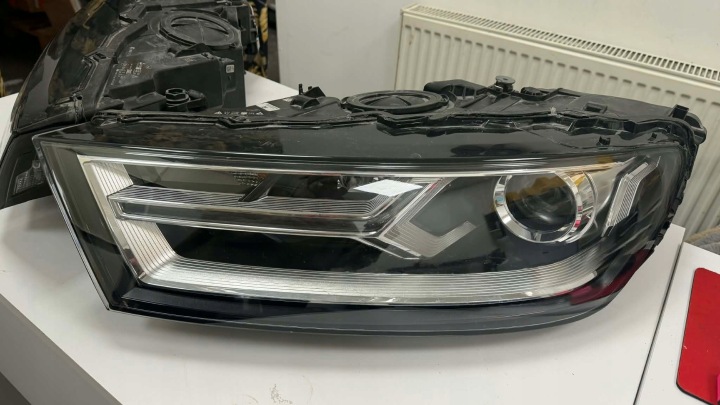 фото №9, Audi q7 4m 4m0 bi-xenon led ксенон комплект лампа оригинал eu