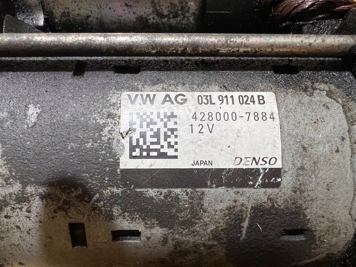фото №7, Audi a6 c7 a4 a5 q5 2.0 tdi стартер двигателя 03l911024b