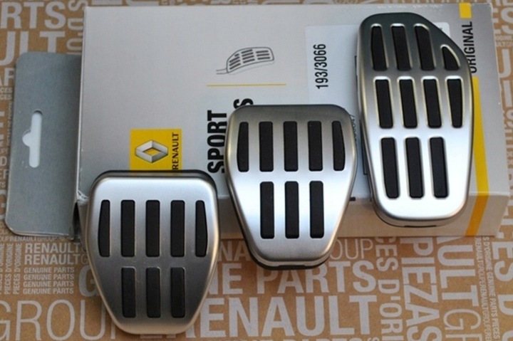 фото №8, Оригінальні renault спортивні накладки педаль педалей набір kadjar