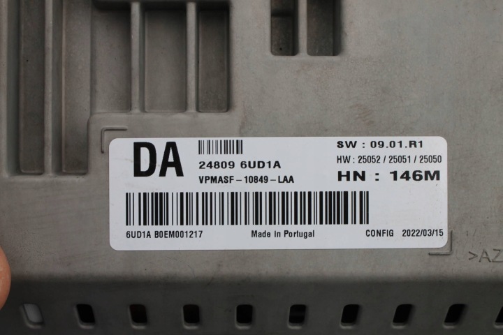 фото №9, Панель приборов виртуальный cockpit 248096ud1a nissan qashqai iii j12 21-