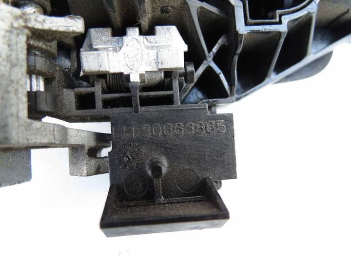 фото №12, Ручка зовнішня двері лівий зад задня 612 passion red volvo s40 ii v50