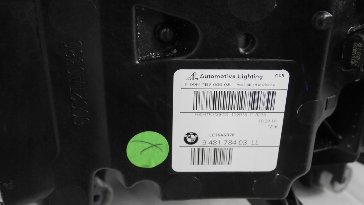 фото №8, Bmw x5 g05 x6 g06 лампа повний led керована ліва