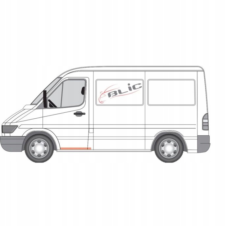 фото №2, Поріг перед правий sprinter sprinter lt ii 95-06