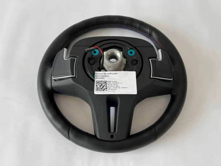 фото №6, Bmw x5 g05 x6 g06 руль кожа м-пакет лепестки управление 8094932