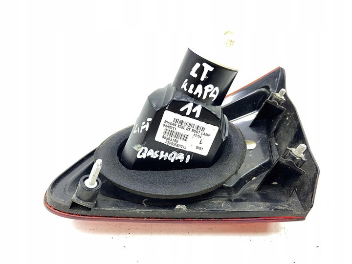 фото №8, Лампа ліва задня лівий зад w кришка багажника nissan qashqai i j10 рестайлінг b26555br01a