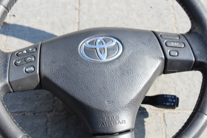 фото №11, Toyota corolla verso ii руль круиз-контроль подушка