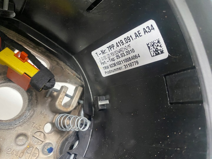 фото №7, Porsche cayenne руль кожа мультифункция 7pp419091ae