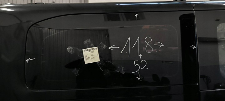 фото №1, Скло бокова права toyota proace ii