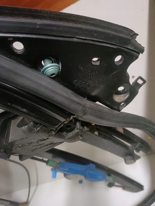 фото №5, Механізм підйому скла audi a4 b6 b7 лівий перед