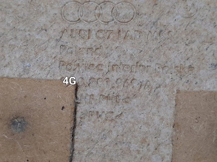 фото №11, Audi a6 a7 c7 корпус сиденья 4g8881969a чёрная сетка вентиляция комфорт eu