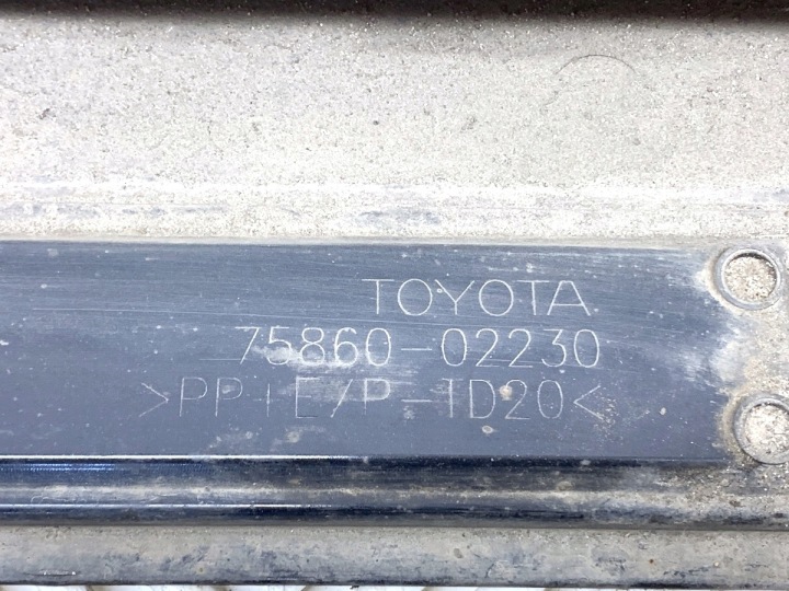 фото №14, Молдинг пороговая левое toyota corolla e21 sedan/limuzyna 75860-02230 защита