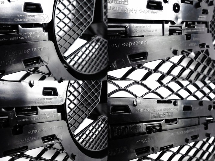 фото №11, Mercedes g-klasa w463 amg 63 65 12-18 рестайлинг решётка радиатора решётка корпус перед